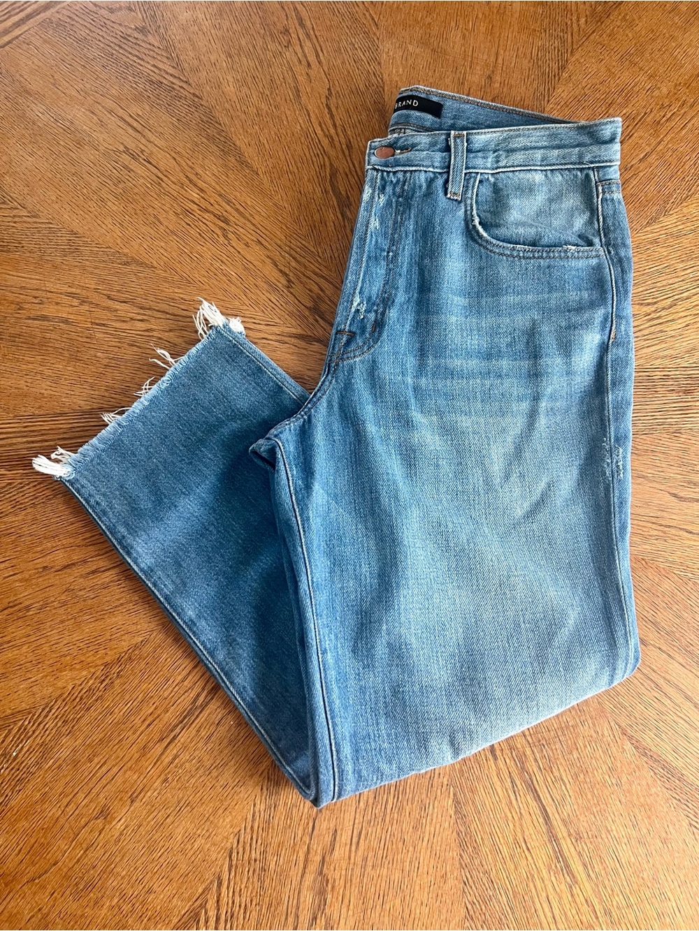 J Brand | Ivy High Rise Crop Jeans